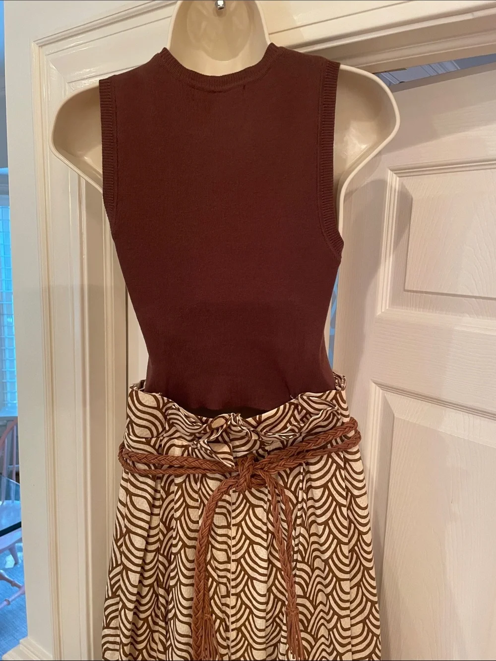 Eva Franco Noah dress in Montenegro brown sz 6